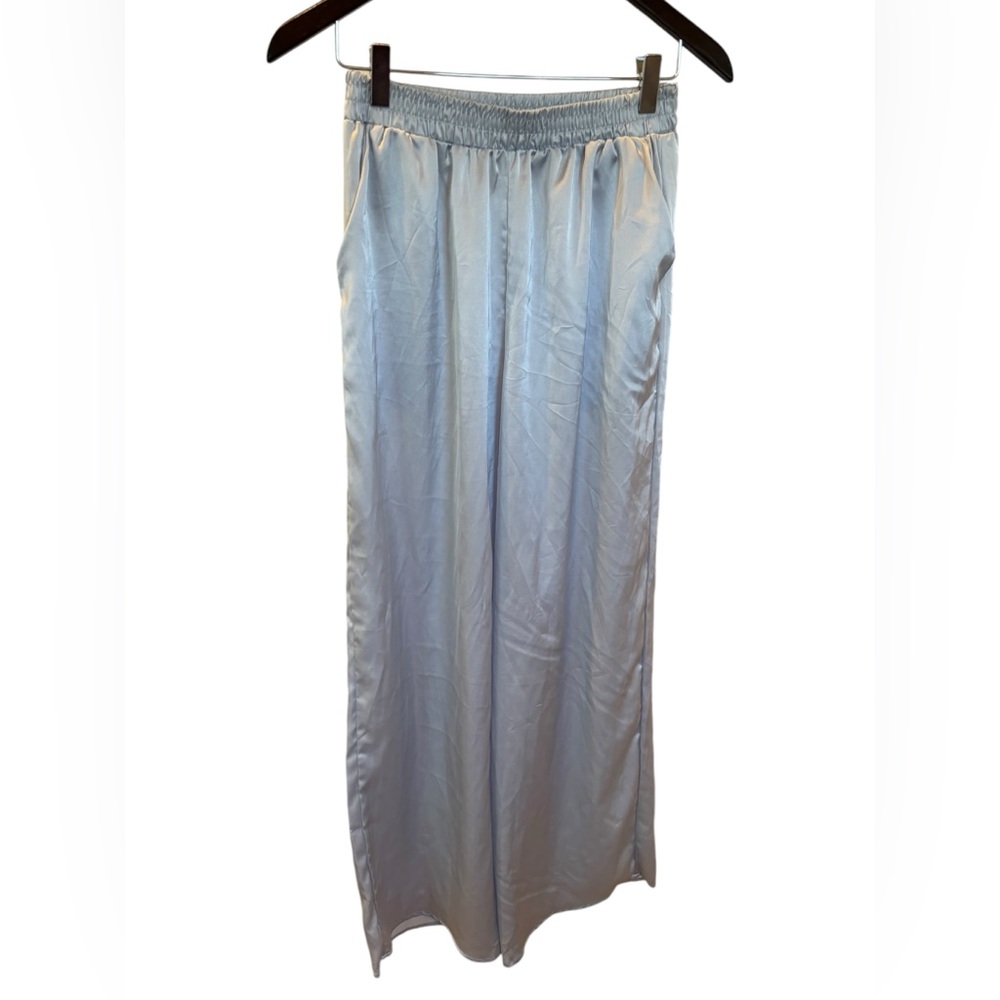 Urban Renewal light blue silk pants